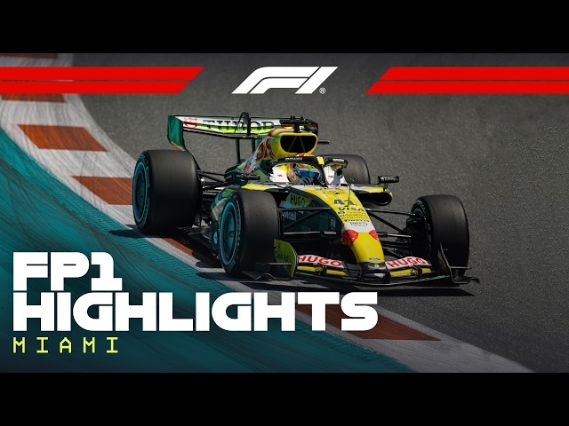 第4戦マイアミGP・フリー走行 ハイライト動画