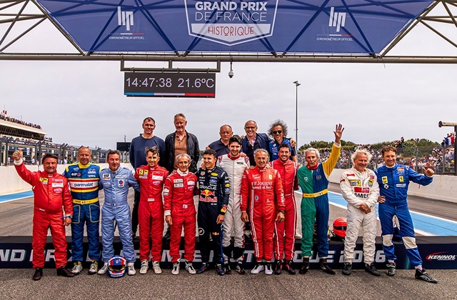 「Grand Prix de France Historique」、多くのファン…