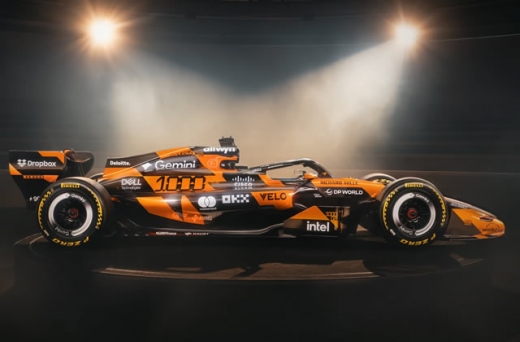 マクラーレン、通算1000戦を記念し特別カラーリング