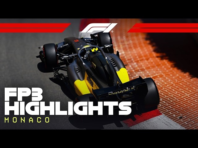 第6戦モナコGP・フリー走行3 ハイライト動画