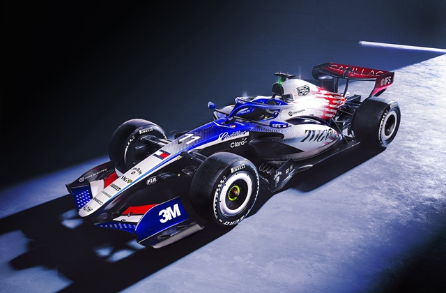 キャデラック、イギリスGPで特別カラーリングを実施
