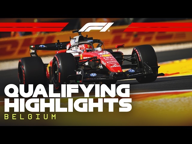 第10戦ベルギーGP・予選 ハイライト動画