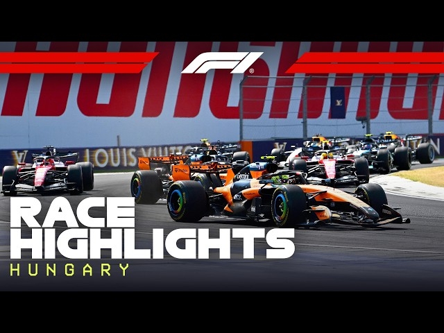 第11戦ハンガリーGP・決勝 ハイライト動画