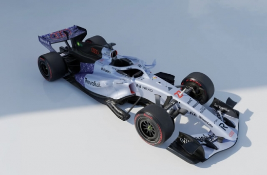 アウディ、シンガポールGPで特別カラーリング