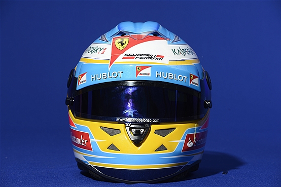 フェルナンド・アロンソ（Fernando Alonso） ヘルメット デザイン