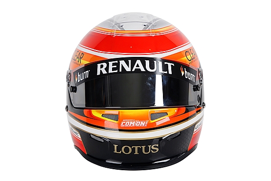 ロマン・グロージャン（Romain Grosjean） ヘルメット デザイン