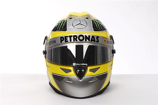 ニコ・ロズベルグ（Nico Rosberg） ヘルメット デザイン