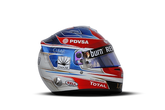 ロマン・グロージャン（Romain Grosjean） ヘルメット デザイン