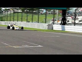 鈴鹿サーキット50周年アニバーサリーデー ウィリアムズ・ホンダ FW11（星野一義 ホームストレート疾走）
