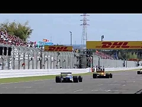 2013 日本GP ロータス ティレル F1デモ走行