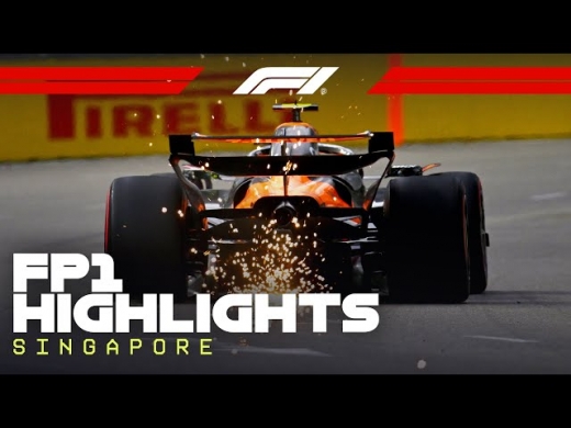 第18戦シンガポールGP・フリー走行1 ハイライト動画 | Formula Web