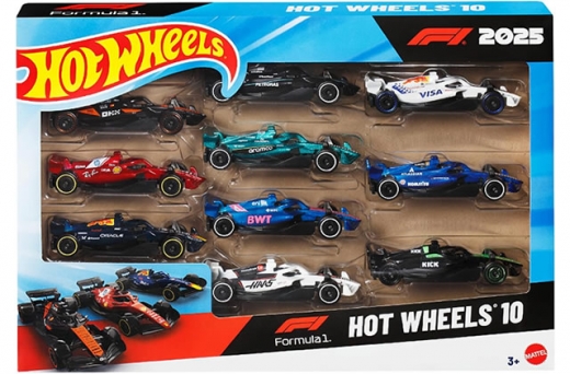 ホットウィール、「Formula 1 10カーパック」国内販売 | Formula Web